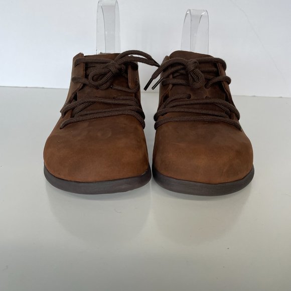Birkenstock Montana Natural Leather Shoes Brown 5 - Picture 3 of 11